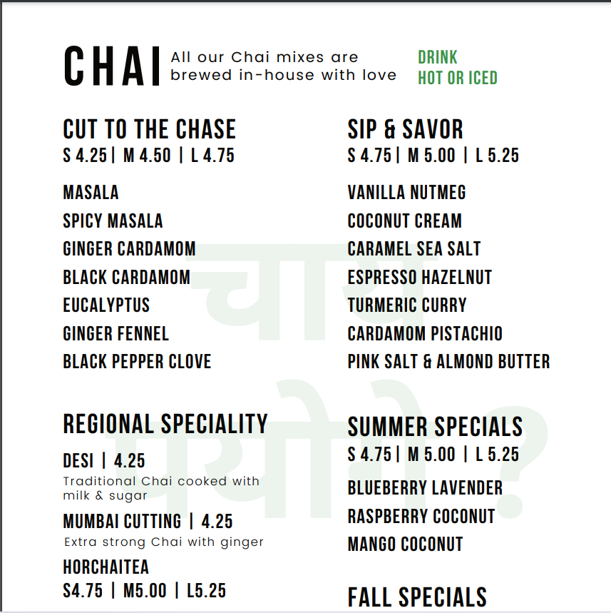 Best Chai, Samosa & Chaat in Chicago. | Chiya Chai Best Chai in